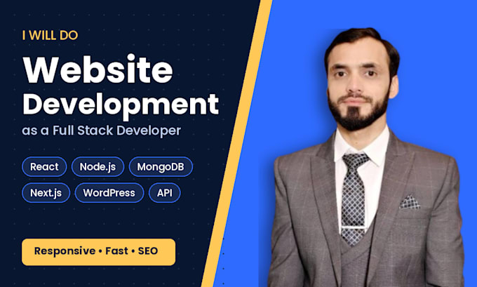 do website development as a full stack web developer