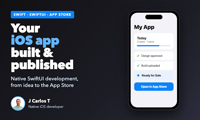 build and publish your ios app in swiftui
