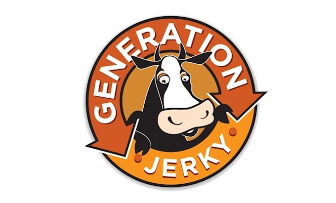 design high quality classic beef jerky logo