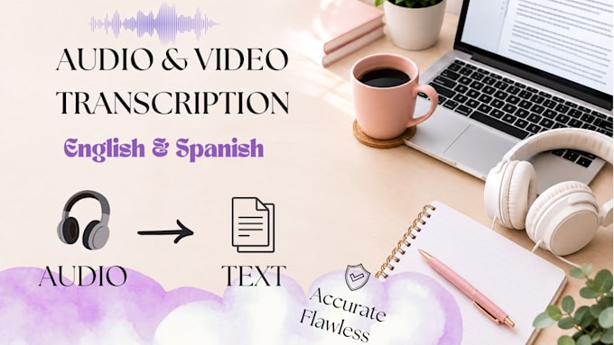 be your professional spanish audio or video transcriber