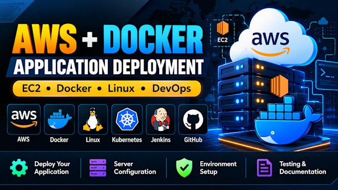 deploy your web application on AWS using docker