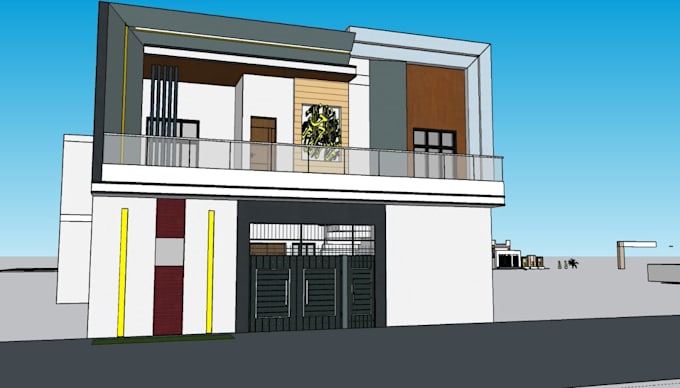 design 2d plan 3d render