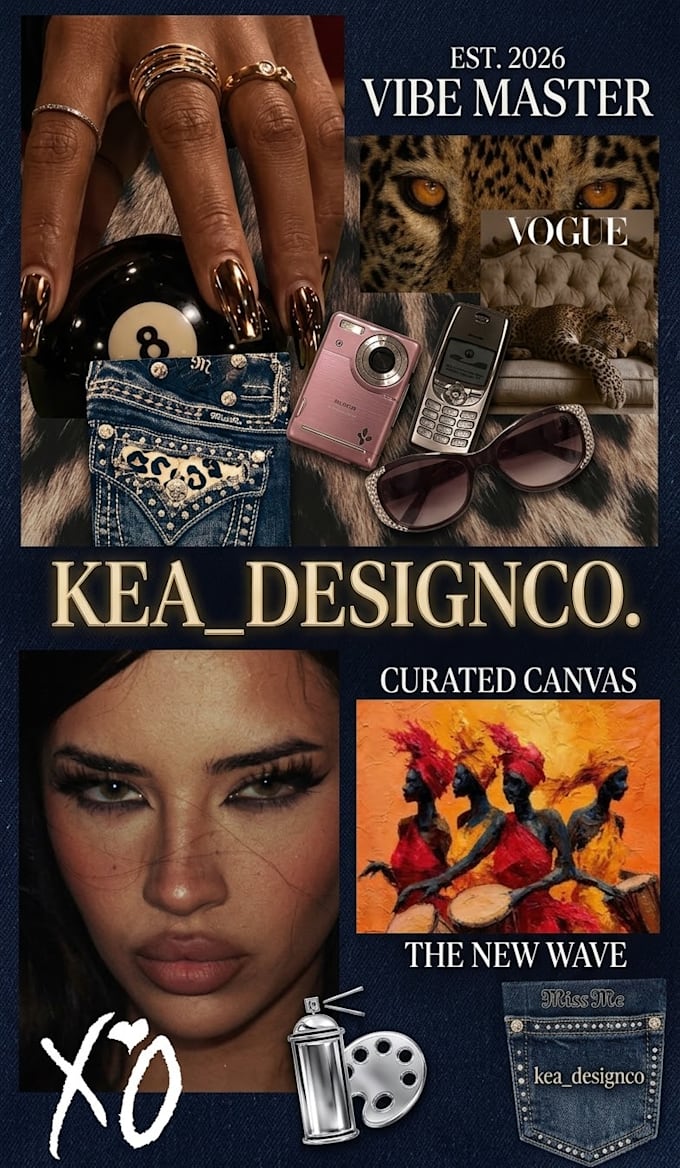 design aesthetic social media posts
