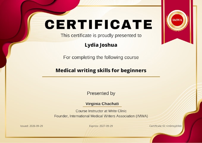 do independent medical writing