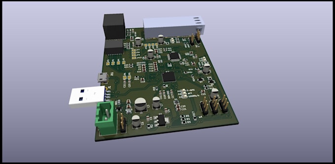 route a pcb based on your schematic in kicad