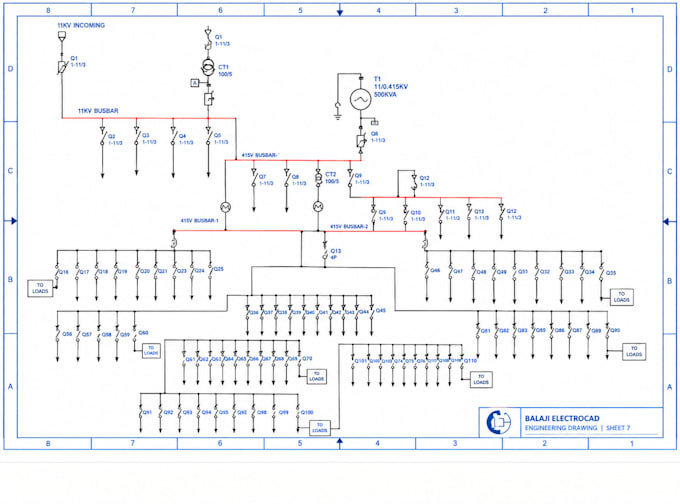 create any kind of professional electrical schematic drawing