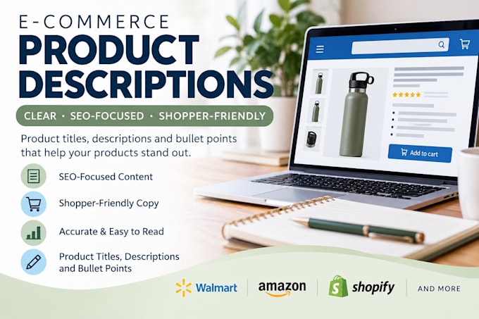write clear SEO focused ecommerce product descriptions