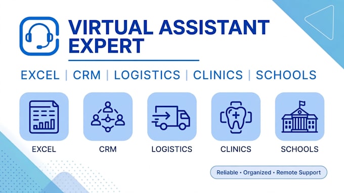 asistente virtual para excel, crm, clínicas y data entry