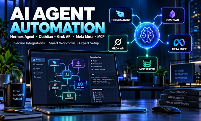 hermes agent obsidian automation grok api meta muse connector mcp server xenber