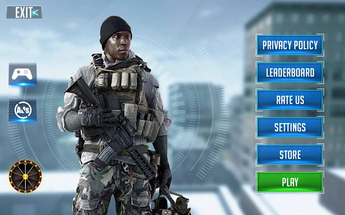 design stunning game ui ux design, menu, gui, hud in unreal engine, unity ui