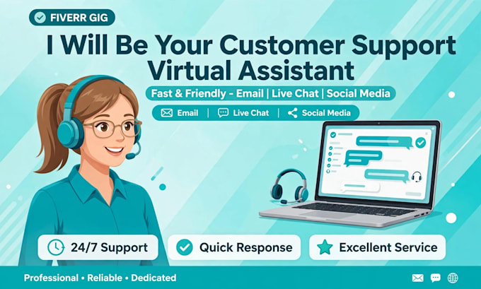 be your friendly customer support and live chat agent