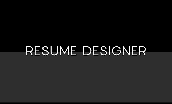 create a professional and modern resume CV