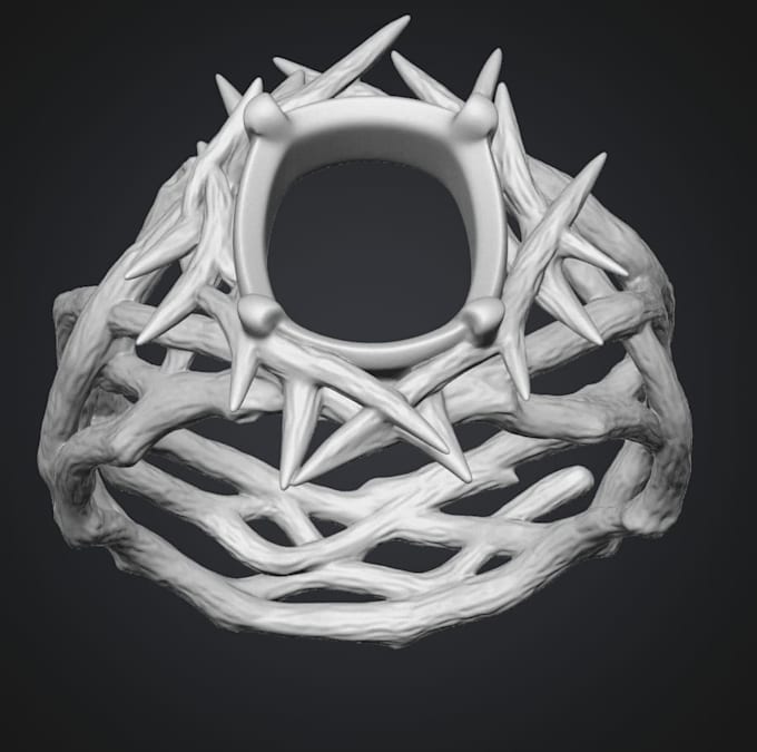 design your jewelry idea as a 3d model stl file
