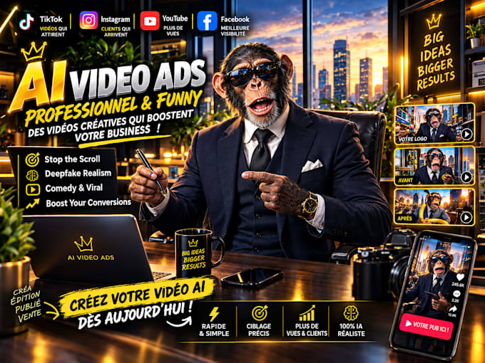 create realistic and funny ai video ads that stop the scroll