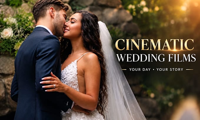 edit your wedding into a cinematic wedding film