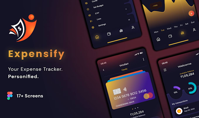 develop ai budget tracker app, expense tracking app, finance planner app