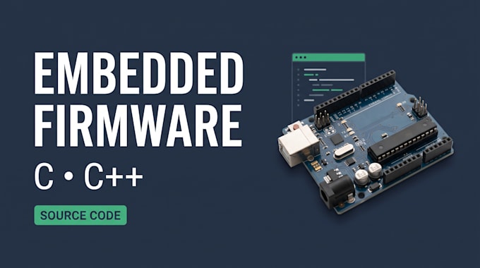 develop firmware for embedded systems and microcontrollers