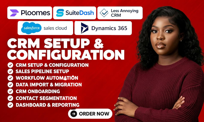 setup ploomes, suitedash, lessannoying, salesforce salescloud, dynamics365, crm