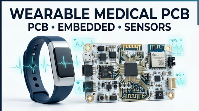 design wearable medical electronics pcb and embedded system