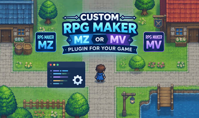 create a custom rpg maker mz or mv plugin for your game