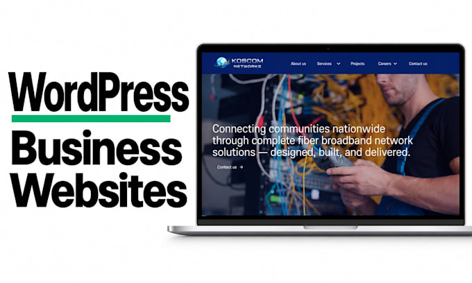 build a responsive wordpress website for your business