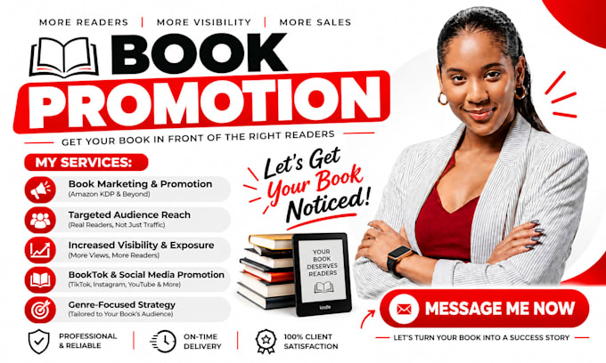 promote your book with targeted amazon KDP book marketing