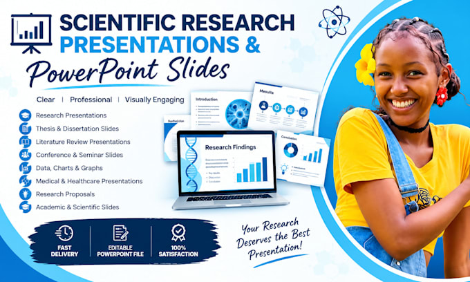 design scientific research presentations n powerpoint slides