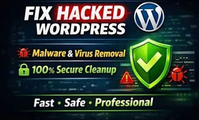 do wordpress malware removal, remove virus with wordpress security
