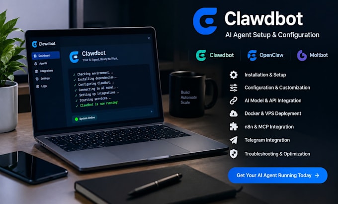 setup clawdbot openclaw clawdbot moltbot installation and ai agents