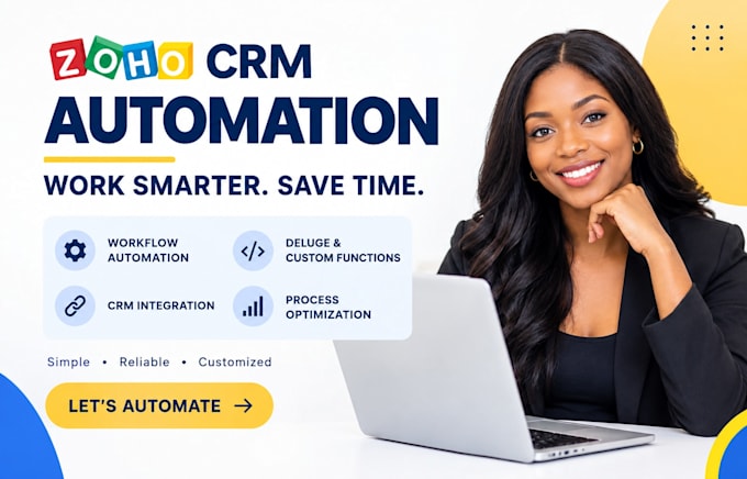automate zoho CRM workflows, deluge, custom functions and integrations