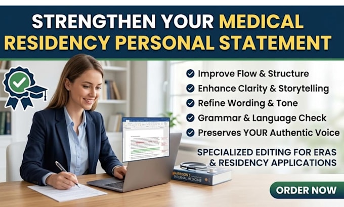 edit your medical residency personal statement eras