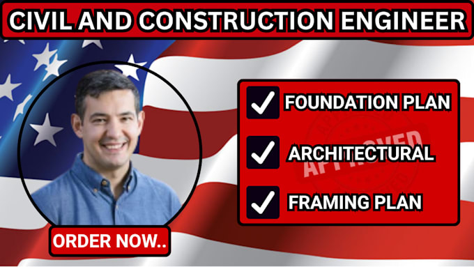 permit approval plan, porch plan, site and foundation plan, framing drawings