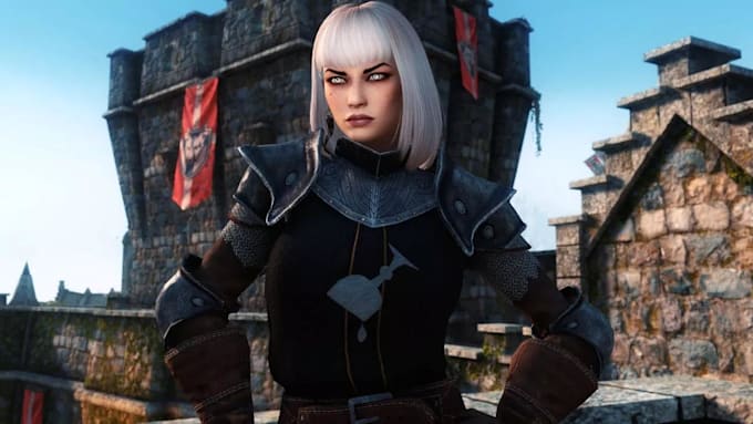 create and port custom skyrim mods with armor, weapons and characters