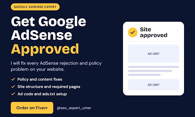 fix google adsense rejection and get your website approved