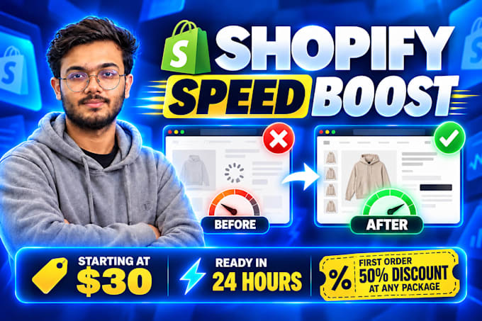 optimize shopify store speed and fix slow loading pages