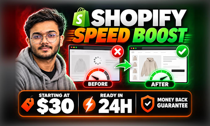 optimize shopify store speed and fix slow loading pages