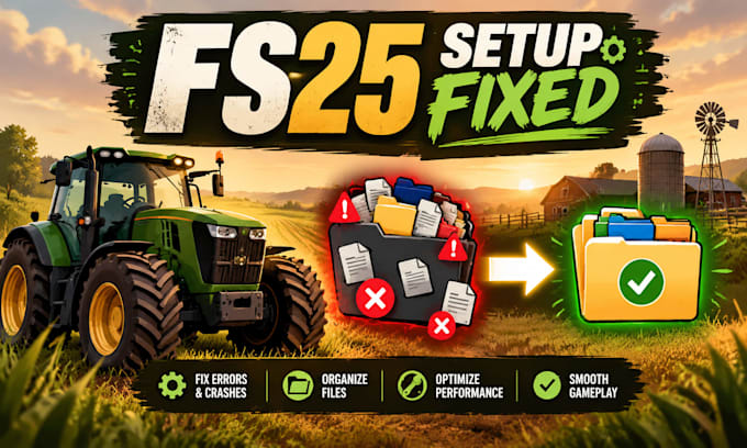 customize and troubleshoot your farming simulator 25 setup