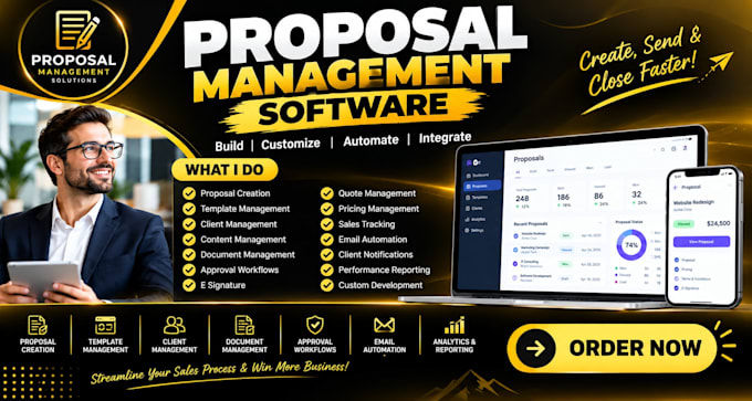 build, customize and automate your proposal management software via pandadoc