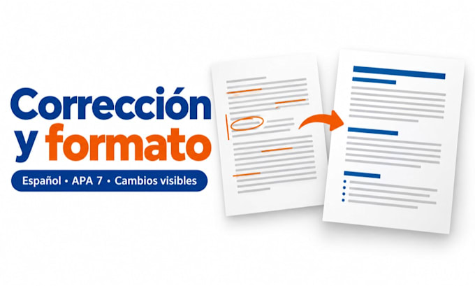 proofread and format your spanish documents in apa 7