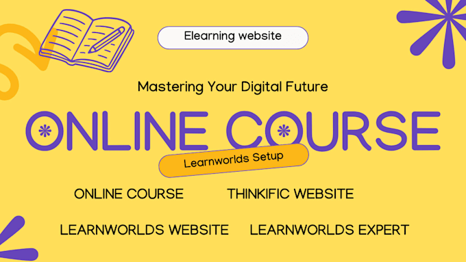 setup kajabi thinkific podia teachable learnworlds online course membership web