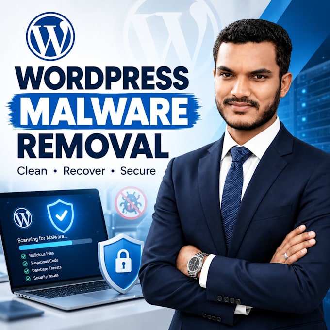 wordpress malware removal and security update