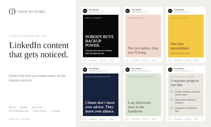 create engaging linkedin content for your b2b business