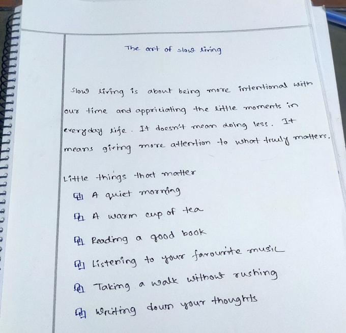 do handwriting, typing, data entry and powerpoint presentation