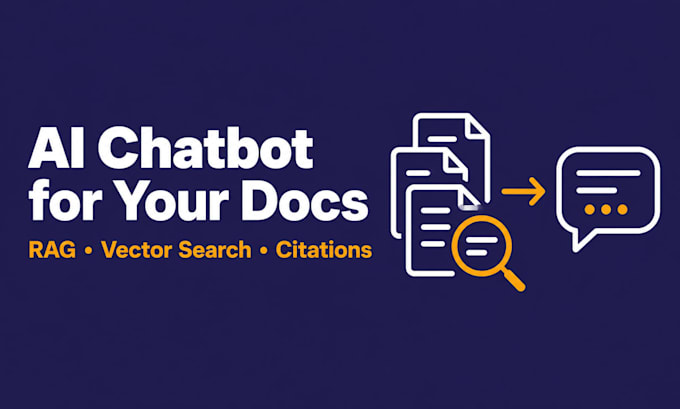 build a rag ai chatbot trained on your documents with vector search