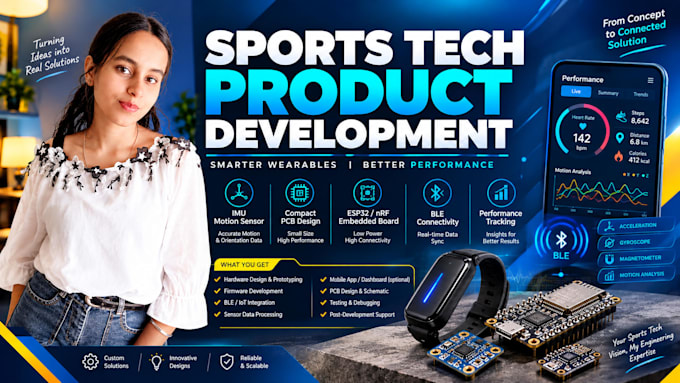 develop custom sports tech products