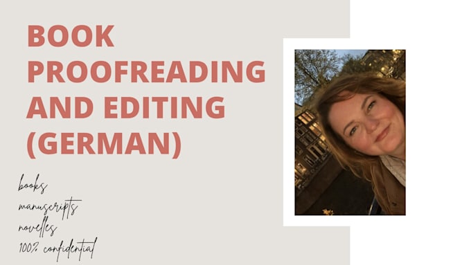 proofread and edit your books