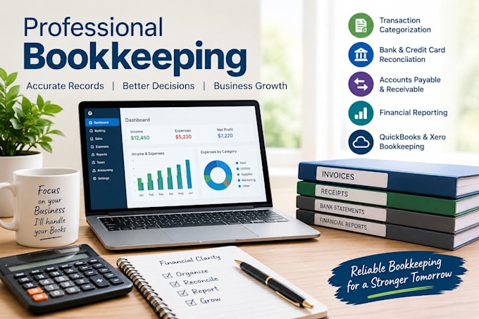provide reliable bookkeeping and financial records
