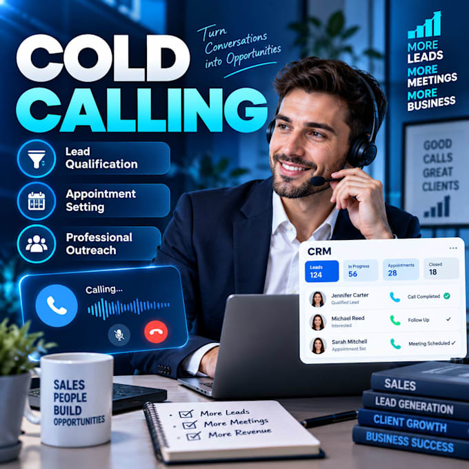 do telemarketing, cold calling and appointment setting