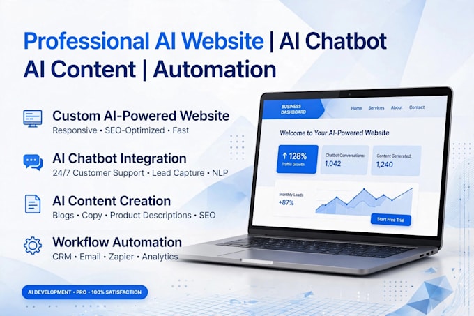 develop ai website ai agent ai bot
