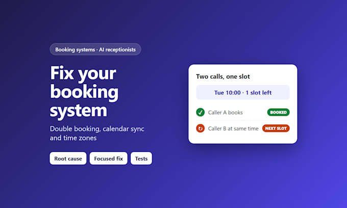 fix double booking and google calendar sync bugs